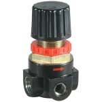 Reductor de presiune, 2 x 1/4", racord manometru 1/8", 12 bar