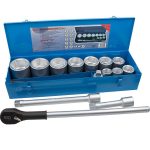 Trusa chei tubulare 1", 15 piese