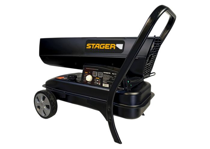 135 Stager PLUS-K135 Tun de aer cald, ardere directa, 37kW, motorina, 230V, 800mc - imagine 1