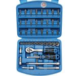 Trusa 46 piese 1/4" + varfuri