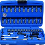 Trusa 46 piese chei 1/4" + varfuri