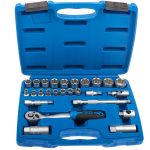 Set 27 piese chei tubulare 3/8"