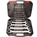 Set 13 chei combinate cu clichet 8 - 32 mm