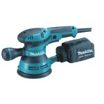 Masina de slefuit orbital 300W, 12.000 rpm, tip BO5041SET LIVRARE: Carcasă pentru praf cu sac inclusMâner suplimentarHârtie abrazivă