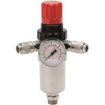 Reductor presiune cu filtru 1/2", manometru, 2 cuple rapide