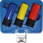 Set 3 chei tubulare de impact cu protectie 1/2", 17-19-21 mm