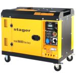 Generator insonorizat Stager YDE8600TA-TA3 - 7.5kVA, dual, diesel, pornire electrica
