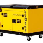 Generator Stager YDE13TA-TA3 insonorizat 11kVA, 3000rpm, dual, diesel, pornire electrica