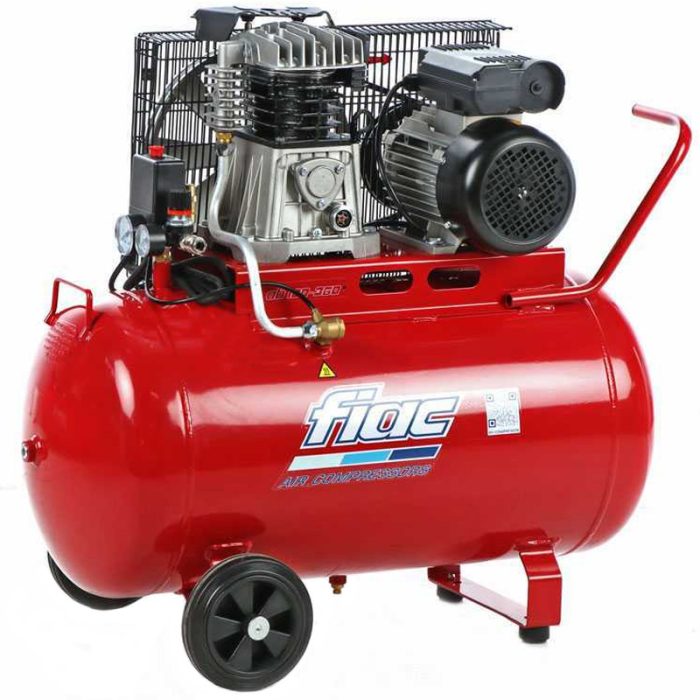 Compresor trifazat profesional, 100l, 350l/min, FIAC AB100/360TC - imagine 1