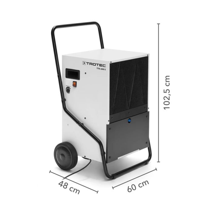 Dezumidificator mobil, 88l/24h, Trotec, tip TTK650S - imagine 3