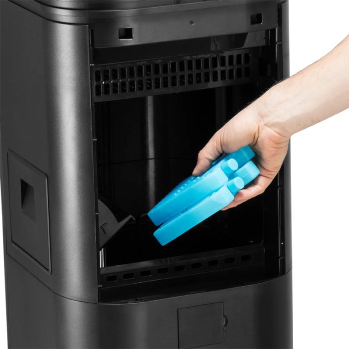 Racitor de aer portabil, umidificator Aircooler, Trotec, tip PAE50, negru, 145 W, 750m³/h, 4 viteze - imagine 5