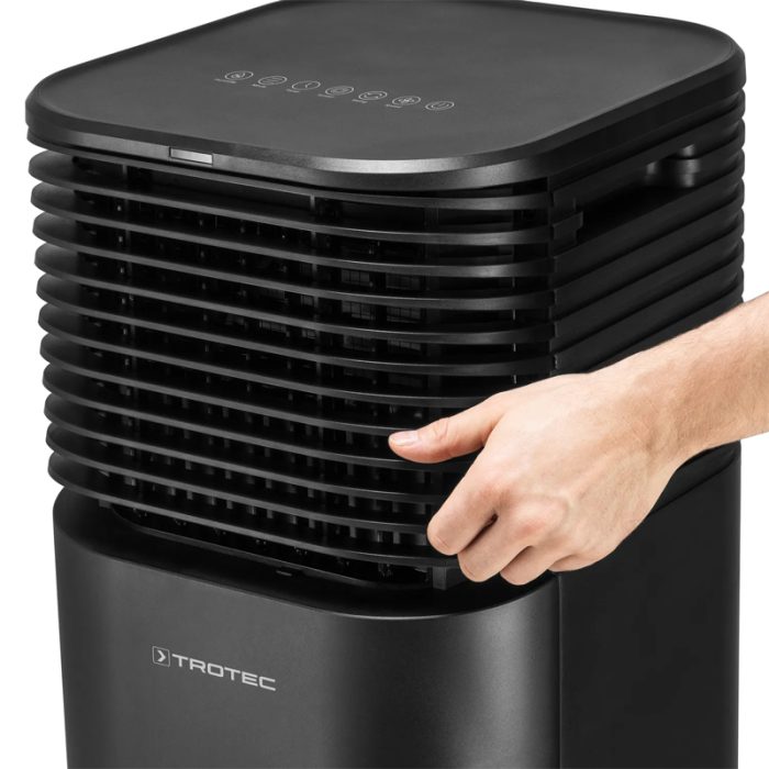 Racitor de aer portabil, umidificator Aircooler, Trotec, tip PAE50, negru, 145 W, 750m³/h, 4 viteze - imagine 7