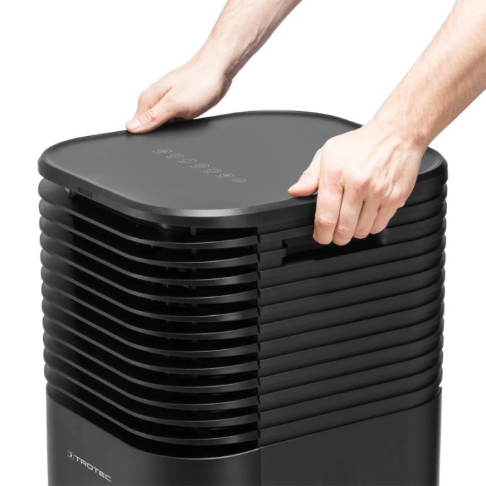 Racitor de aer portabil, umidificator Aircooler, Trotec, tip PAE50, negru, 145 W, 750m³/h, 4 viteze - imagine 8