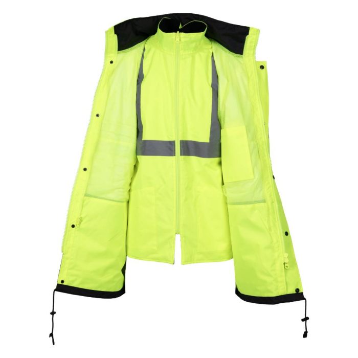 Jacheta protectie inalta vizibilitate 4 in 1 SWEDEN NEXT HI-VIS, ART.535B - imagine 6
