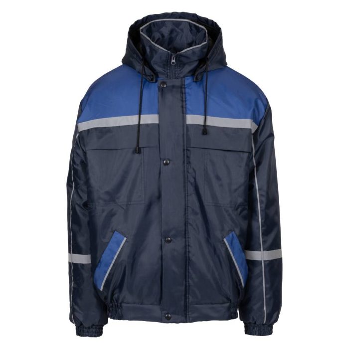 Jacheta protectie riscuri minime iarna Andura Blue Winter, Art.8B04 - imagine 1