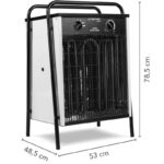 Incalzitor electric profesional, Trotec TDS100 - 22kW, 380V - imagine 8