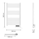 Incalzitor (calorifer/uscator) electric de prosoape, Trotec TWH500S - imagine 7