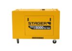 Generator profesional Stager YDE15000TA-TA3, 11.5 kW, DualPower 230-400V, insonorizat, diesel, 3000rpm, pornire electrica - imagine 6