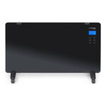 Convector electric din sticla Trotec Design TCH 2011E, 2000W, negru - imagine 3