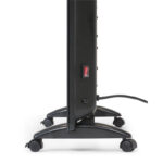 Convector electric din sticla Trotec Design TCH 2011E, 2000W, negru - imagine 4