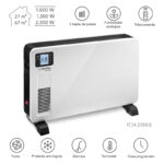 Convector electric Trotec Design TCH 2310E, 2300W, alb - imagine 2