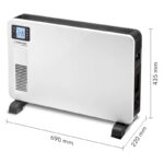 Convector electric Trotec Design TCH 2310E, 2300W, alb - imagine 3
