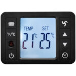 Convector electric Trotec Design TCH 2310E, 2300W, alb - imagine 8