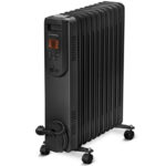 Radiator (calorifer) pe ulei Trotec TRH 25E, telecomanda, display LED, 2500W - imagine 4