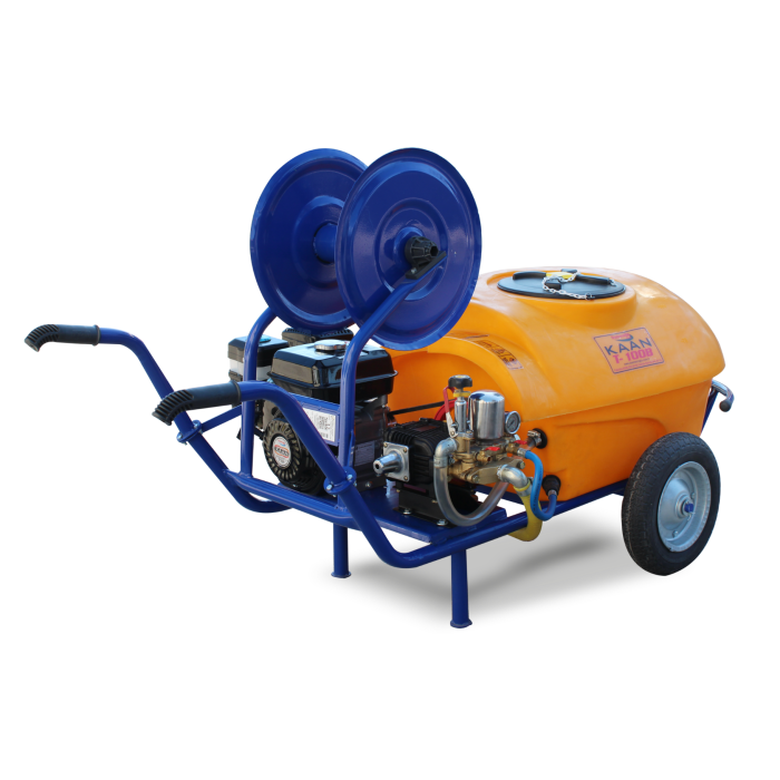 100 Motostropitoare KAAN 100B, motor 7 CP, rezervor 100 L, presiune 40 bar - imagine 1