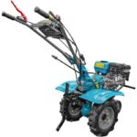 Motocultor Profi Dakard HS 1000B - grup pinioane cu remorca DKD LY 700Kg - basculabila - imagine 7