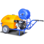 Motostropitoare KAAN 150B, motor 7 CP, rezervor 150 L, presiune 40 bar