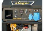 Generator digital invertor open-frame 9.5kW, Stager DigiS 9500iea, monofazat, benzina - imagine 5