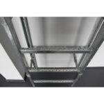 Scara KRAUSE de acces / evacuare / incendiu, otel zincat, 16,80 m - imagine 7