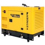 Stager YDY18S3-E Generator insonorizat 18kVA, 23A, 1500rpm, trifazat, diesel