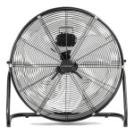 Ventilator de podea negru, Trotec, 9178m³/h, 124W, 3 trepte, tip TVM24D - imagine 2